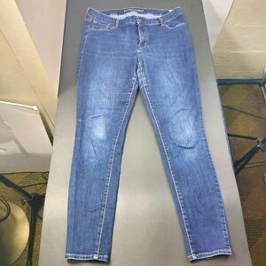 Old Navy Rockstar Mid Rise Jeans Women's Size 14 Long